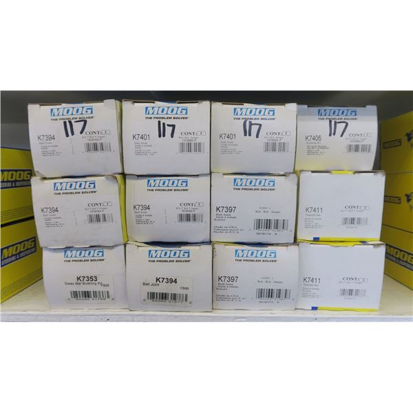 ball joints, bushing kits x 12 pieces