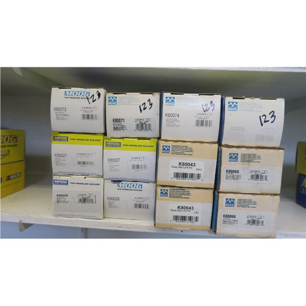 ball joints, bushing kits, sway bar links x 12 pieces