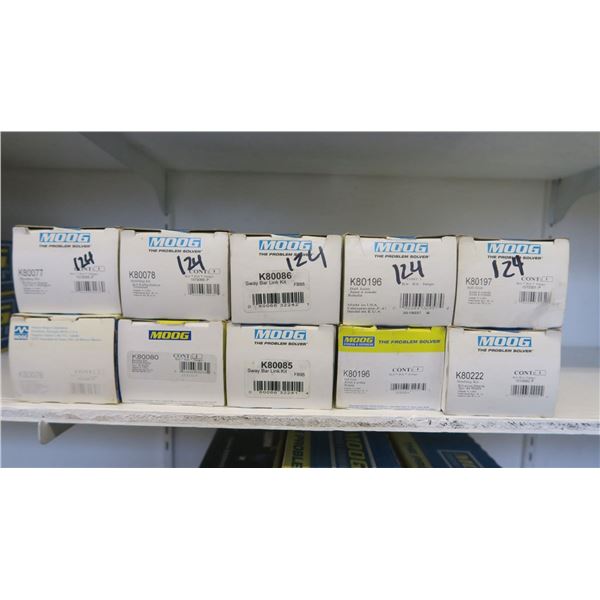 ball joints, bushing kits, sway bar links x 10 pieces