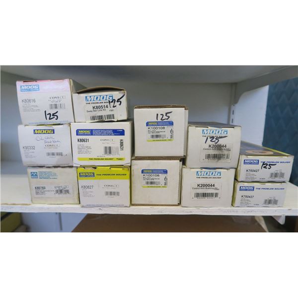 ball joints, control arm bushing, link kit, pitman arm x 12 pieces