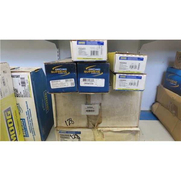 link kits, control arms x 7 pieces