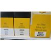 Image 4 : air filters x 9