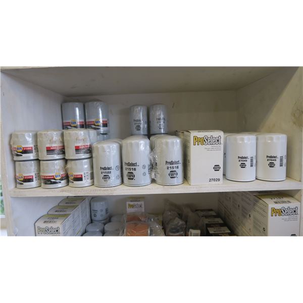 'NAPA' oil filters x 48 pieces