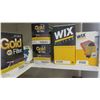 Image 3 : 'NAPA' & 'WIX' oil filters x 38 pieces