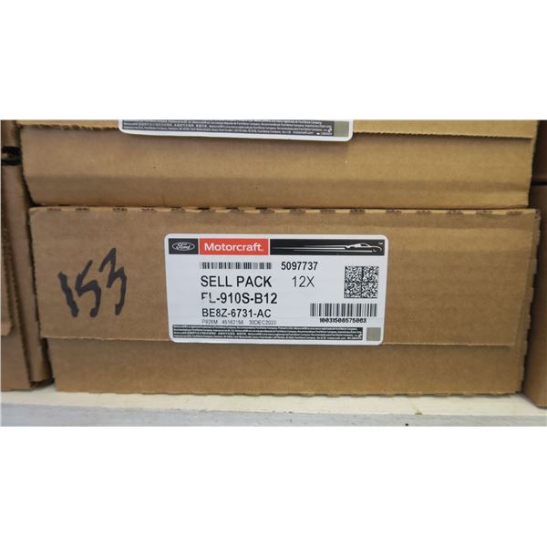 'Motorcraft' oil filters x 12 pieces FL-9105-B12