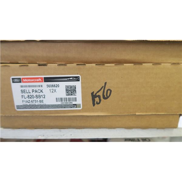 'Motorcraft' oil filters x 12 pieces FL-820-SB12