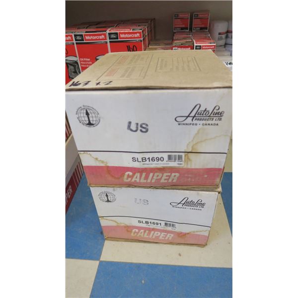 'Auto Line' brake calipers front & rear set SLB-1690 + SLB-1691