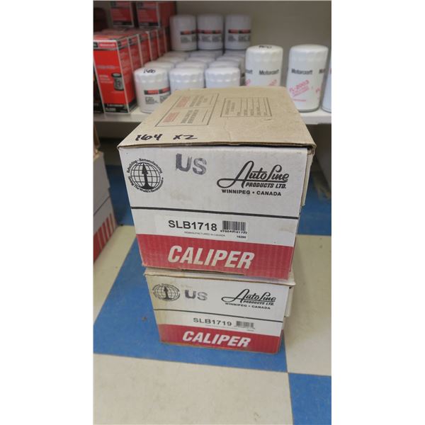 'Auto Line' brake calipers front & rear set SLB-1718 + SLB-1719
