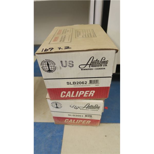 'Auto Line' brake calipers front & rear set SLB-2062 + SLB-2063