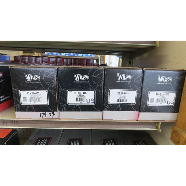 'Wilson' starters x 4 pieces (SEE PHOTOS FOR MODEL #'S)