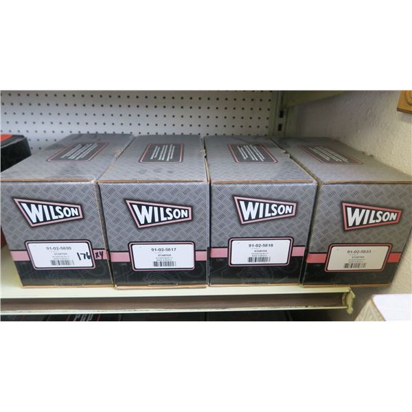 'Wilson' starters x 4 pieces (SEE PHOTOS FOR MODEL #'S)