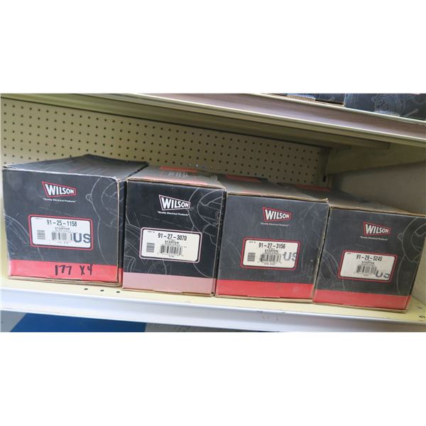 'Wilson' starters x 4 pieces (SEE PHOTOS FOR MODEL #'S)
