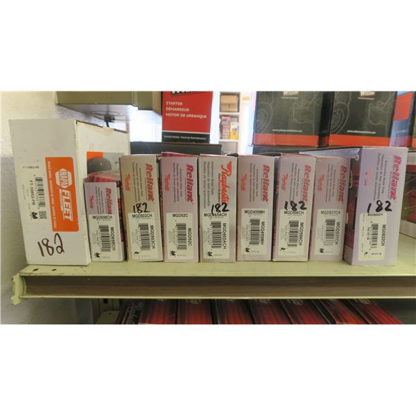 9 sets of brake pads -see photos