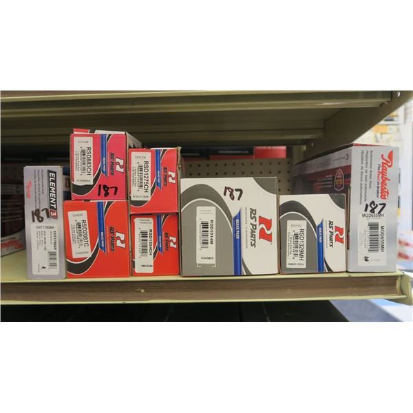 8 sets of brake pads -see photos