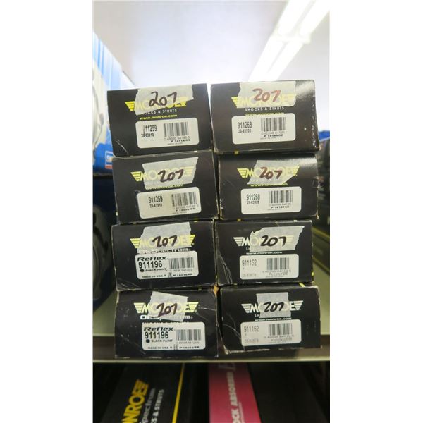 8 monroe struts -see photos