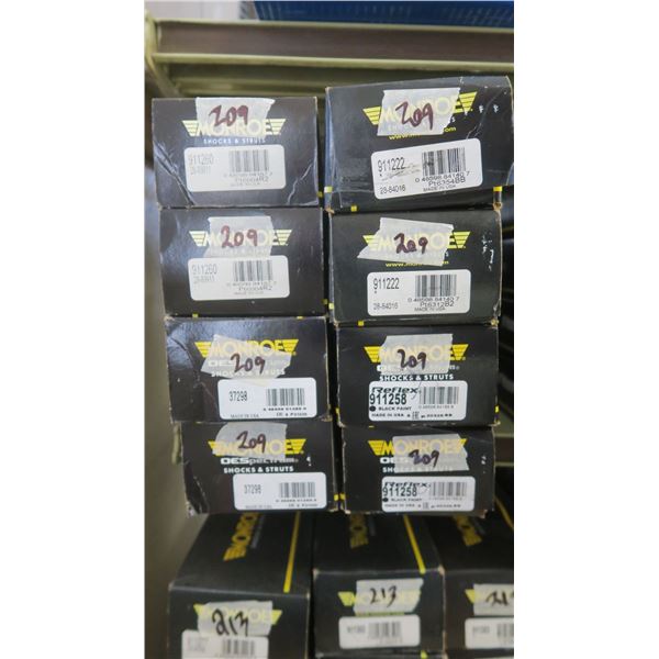 8 monroe struts -see photos