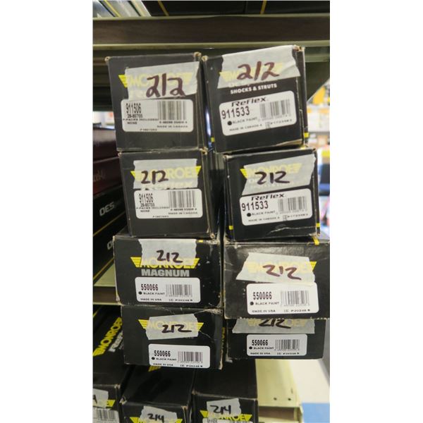 8 monroe struts -see photos