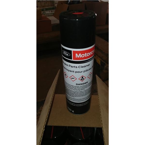 9 cans Motorcraft brake cleaner