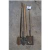 Image 1 : lot of shovels, scraper