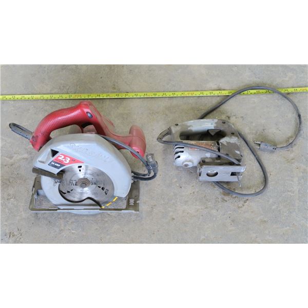 7 1/4 skilsaw & jigsaw
