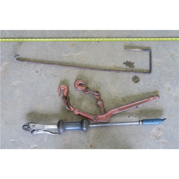 chain binder & 5th wheel puller