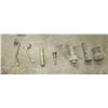 Image 4 : lot rack & studs & valve stems etc