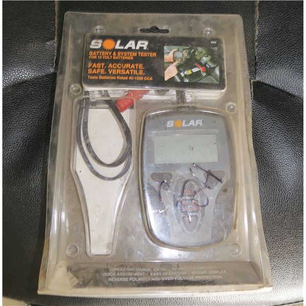 12 volt battery tester