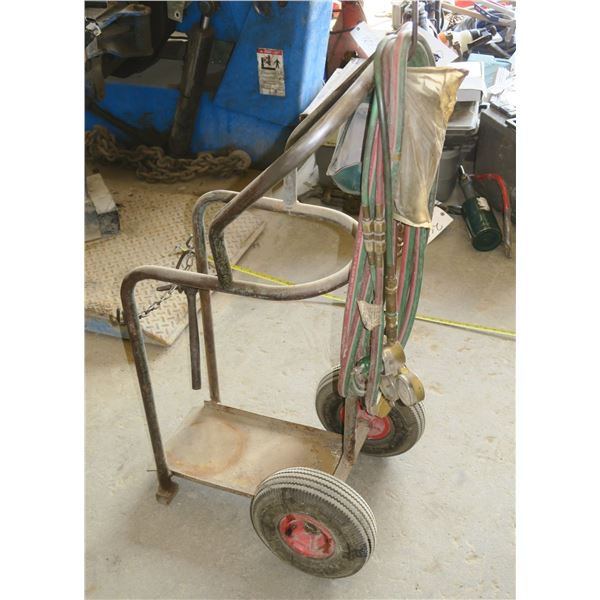 oxi acetalyne cart & regulator