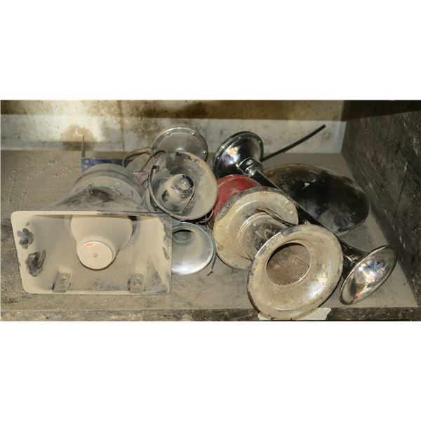 vintage car horns & misc.