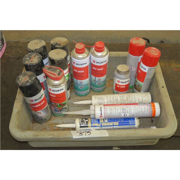 lot penetrating oil, anti-seize, etc