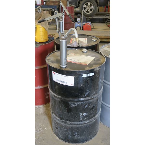 50 gallon (mostly full) 5W20 & pump