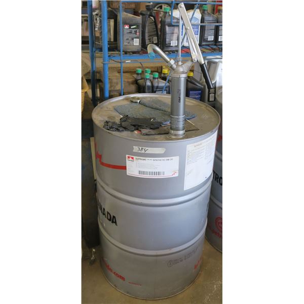 50 gallon (mostly full) synthetic 0W20 & pump