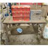 Image 1 : metal workbench 33"H x 48"W x 18"D & 2 organizers
