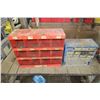 Image 2 : metal workbench 33"H x 48"W x 18"D & 2 organizers
