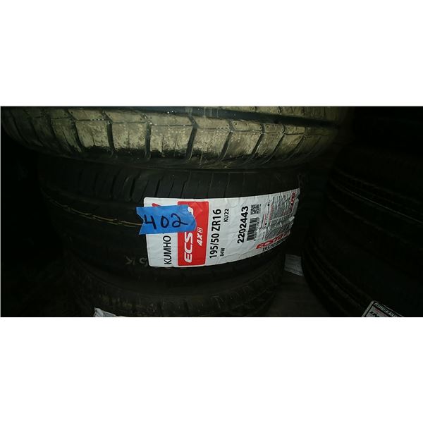 (1) KUMHO 195/50ZR16
