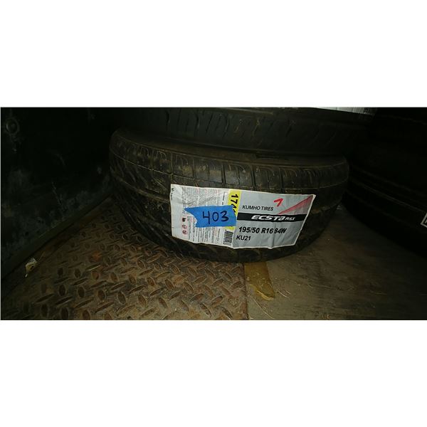 (1) KUMHO 195/50R16