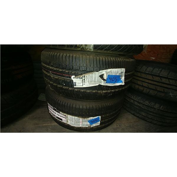 (2) BRIDGESTONE 205/R16, 2 TIMES BID PRICE