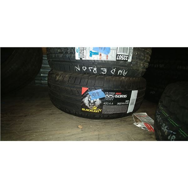 (1) BLACK LION 225/60R16