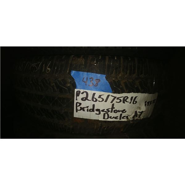 (1) BRIDGESTONE 265/75R16