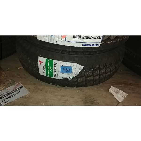 (1) KUMHO 215/75R15