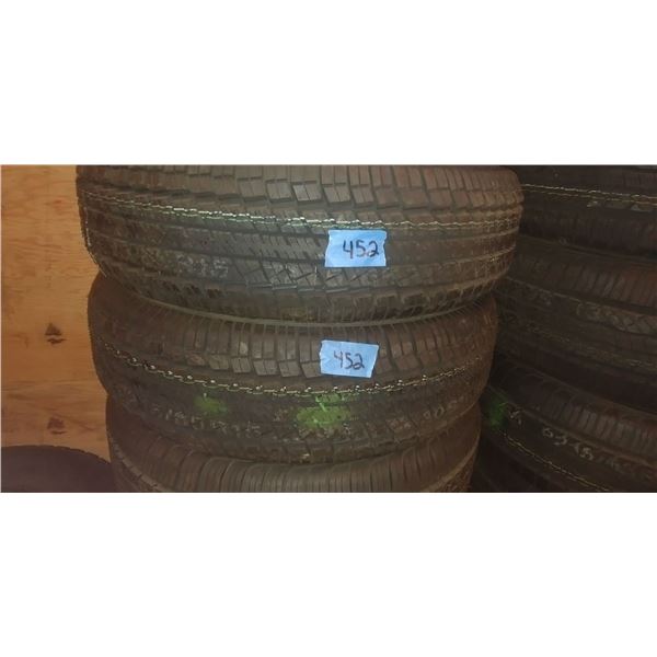 (3) KUMHO 215/65R15 95S, 3 TIMES BID PRICE