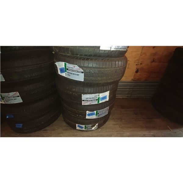 (4) KUMHO 215/65R15, 4 TIMES BID PRICE