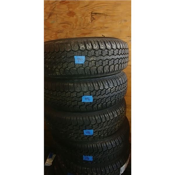 (4) PROMETER 215/75R14/6, 4 TIMES BID PRICE