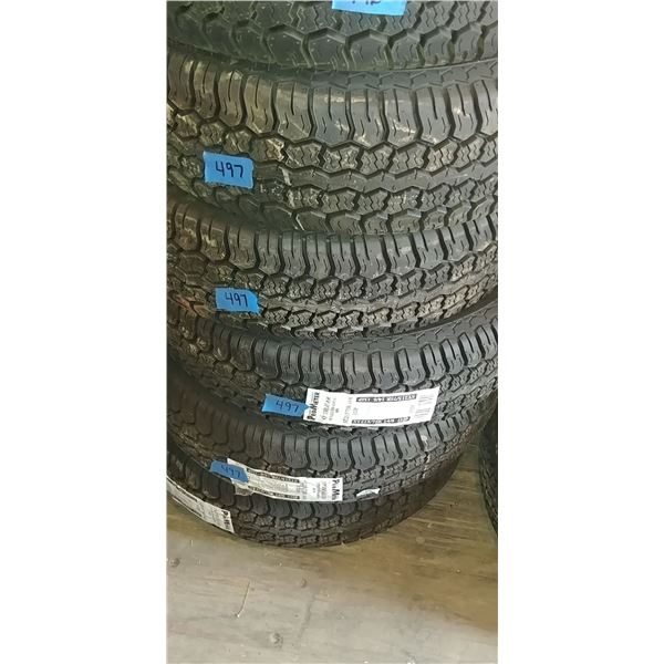 (4) PROMETER 215/75R14/6, 4 TIMES BID PRICE