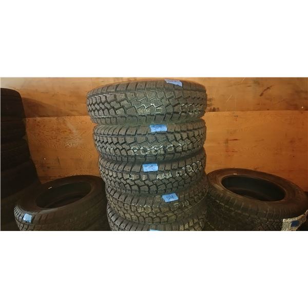 (4) TEMPRA 205/75R15 WINTERQUEST, 4 TIMES BID PRICE