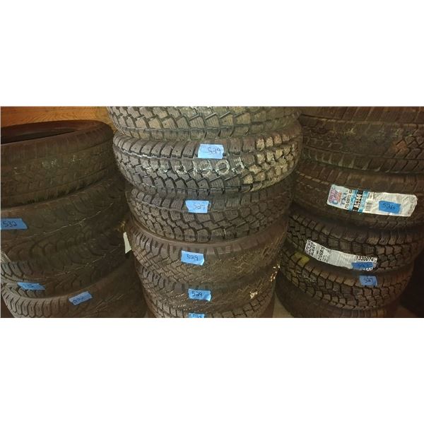(4) TEMPRA 205/75R15 WINTERQUEST, 4 TIMES BID PRICE