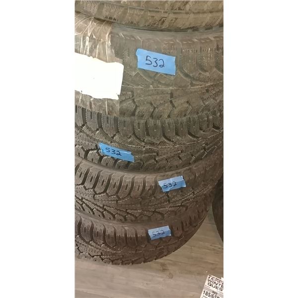 (4) NOKIAN 205/65R15, 4 TIMES BID PRICE