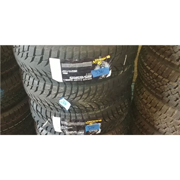 (4) BLACK LION 195/65R15, 4 TIMES BID PRICE