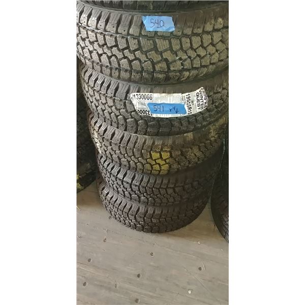 (4) TEMPRA 195/55R15, 4 TIMES BID PRICE