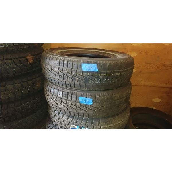 (2) KUMHO 205/75R14, 2 TIMES BID PRICE